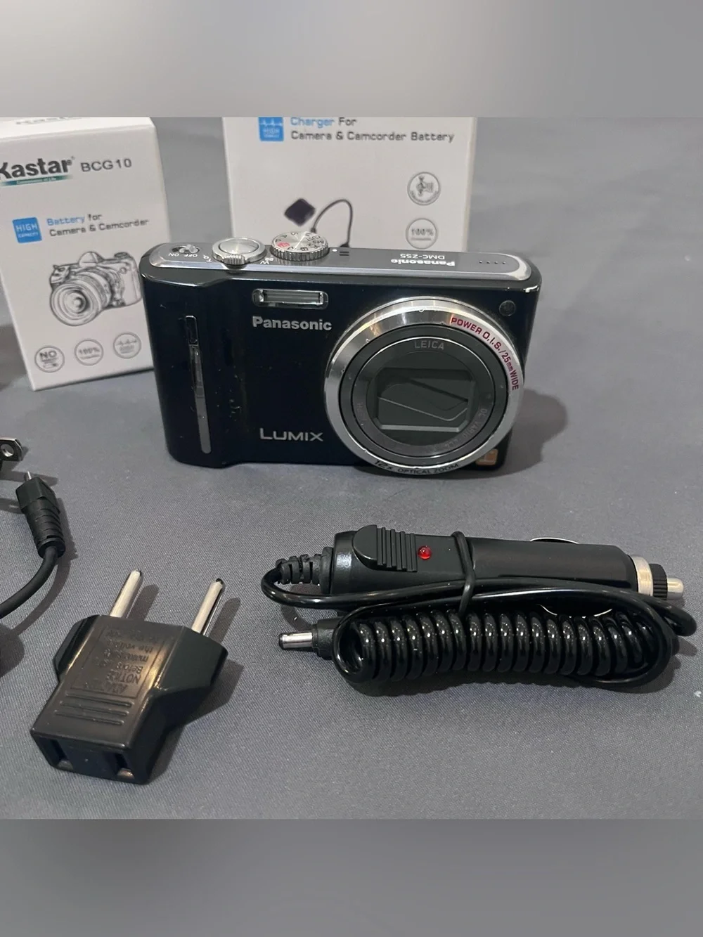Panasonic Lumix DMC-ZS5 Digital Camera with 12x Optical Zoom Tested Work Battery
